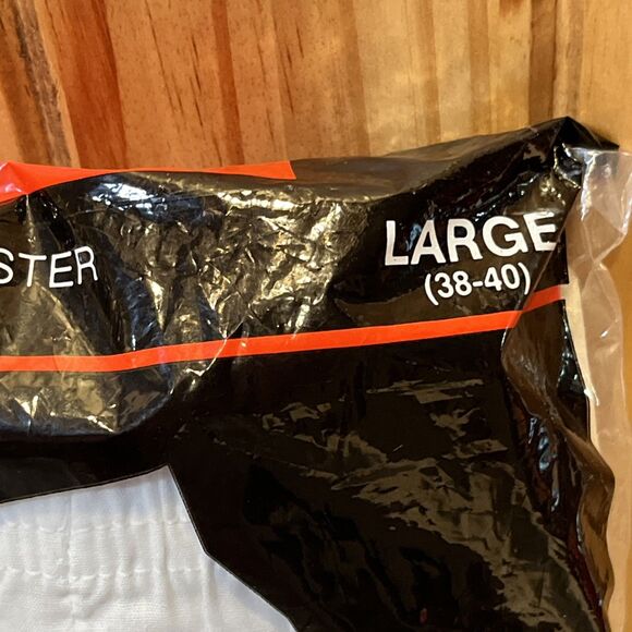 VINTAGE Hanes Large 38-40 Men’s Boxers 50/50 Blend 3 Pair White 1988 - Picture 3 of 6